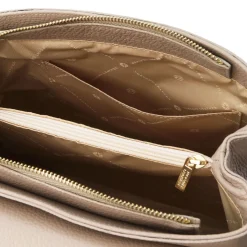 Leather Convertible Backpack Handbag