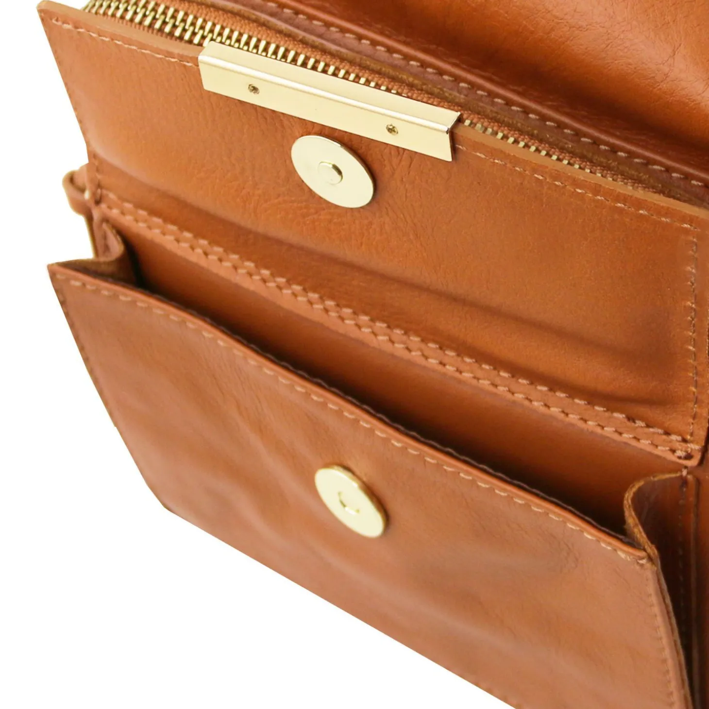 Leather Convertible Backpack Shoulderbag