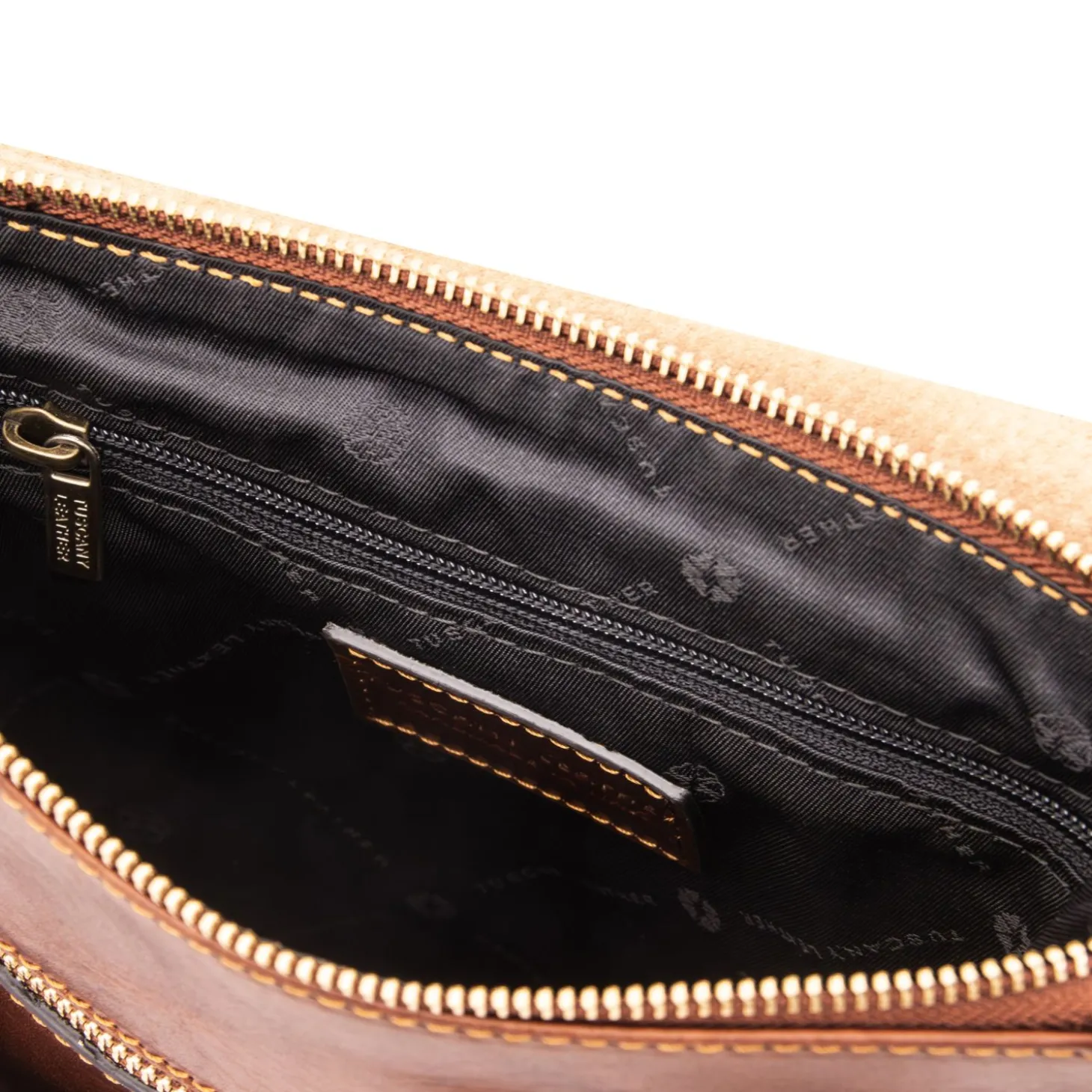 Leather Crossbody bag for men With Front Pocket