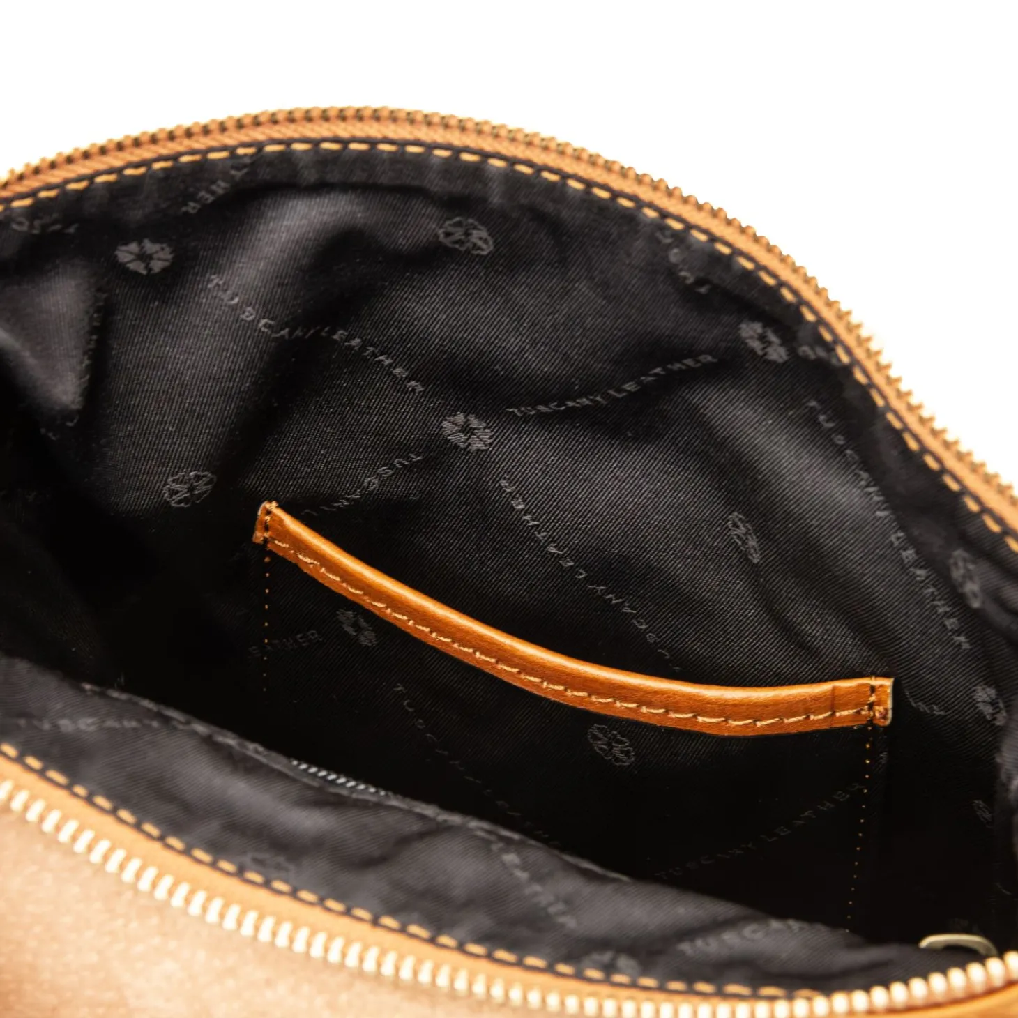 Leather Crossbody bag for men With Front Pocket