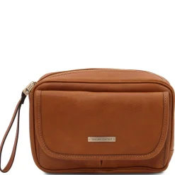 Leather Handy Wrist bag for men