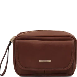 Leather Handy Wrist bag for men