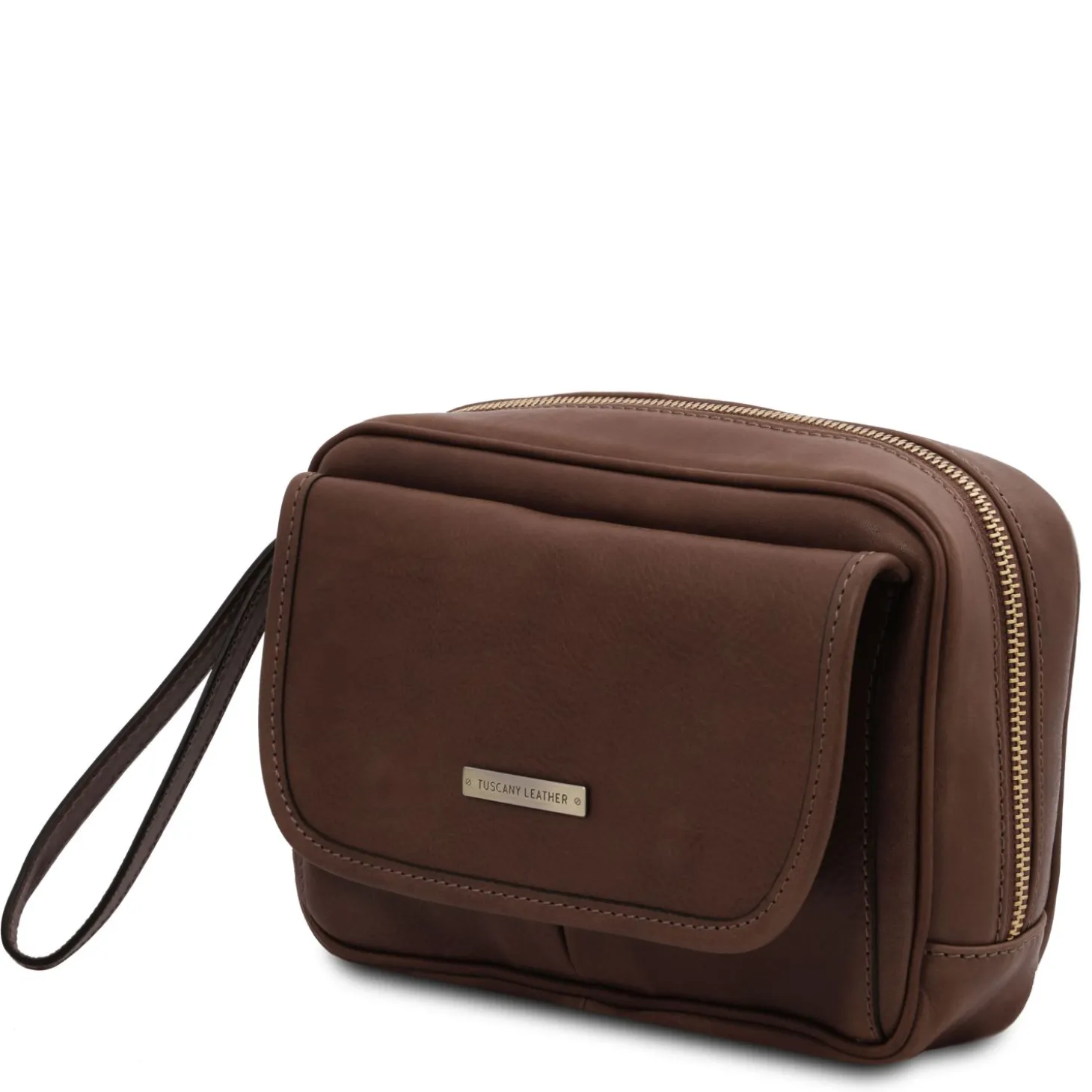 Leather Handy Wrist bag for men