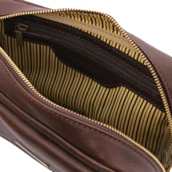 Leather Handy Wrist bag for men