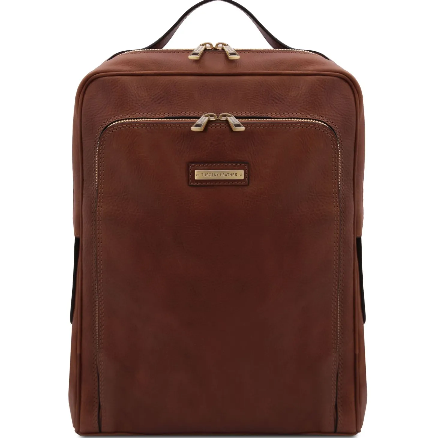 Leather Laptop Backpack