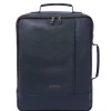 Leather Laptop Backpack