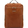 Leather Laptop Backpack