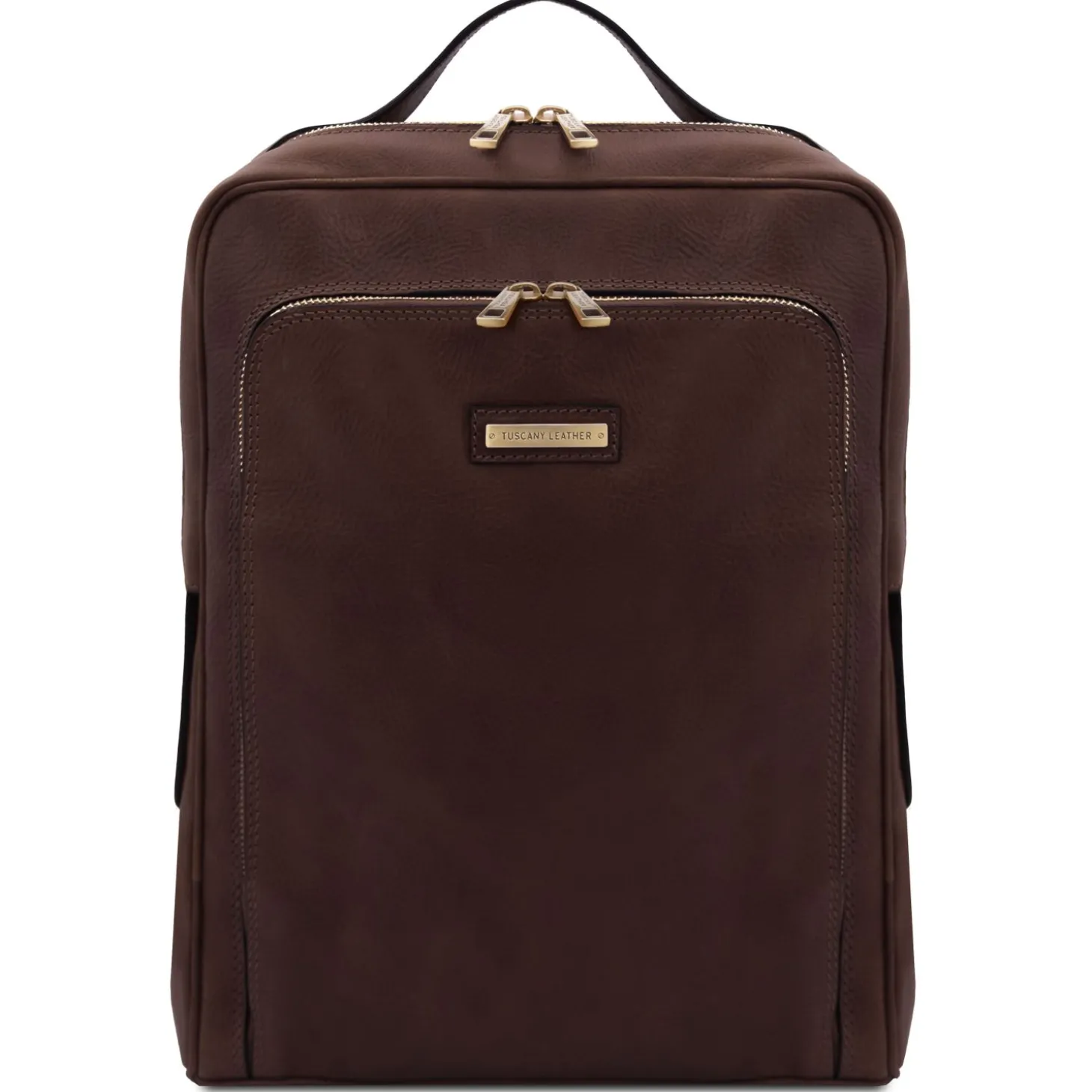 Leather Laptop Backpack