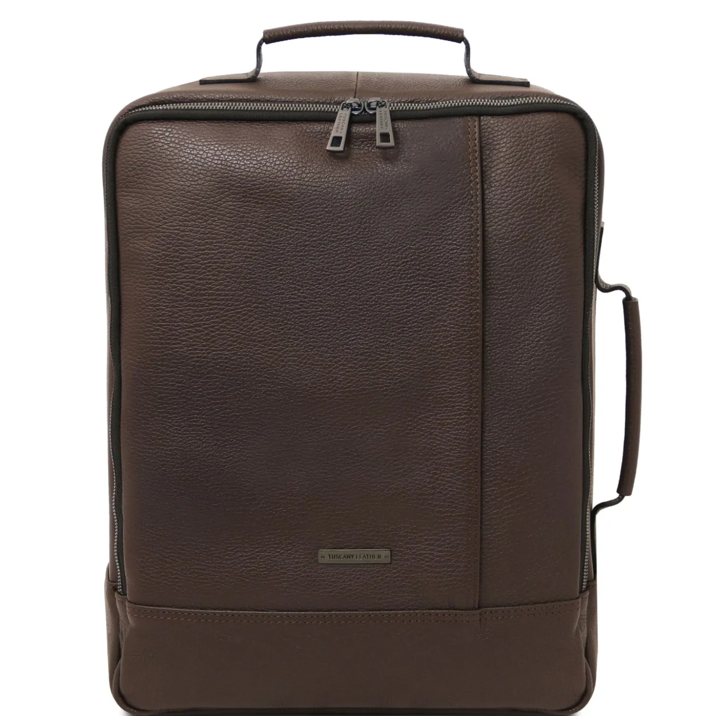 Leather Laptop Backpack