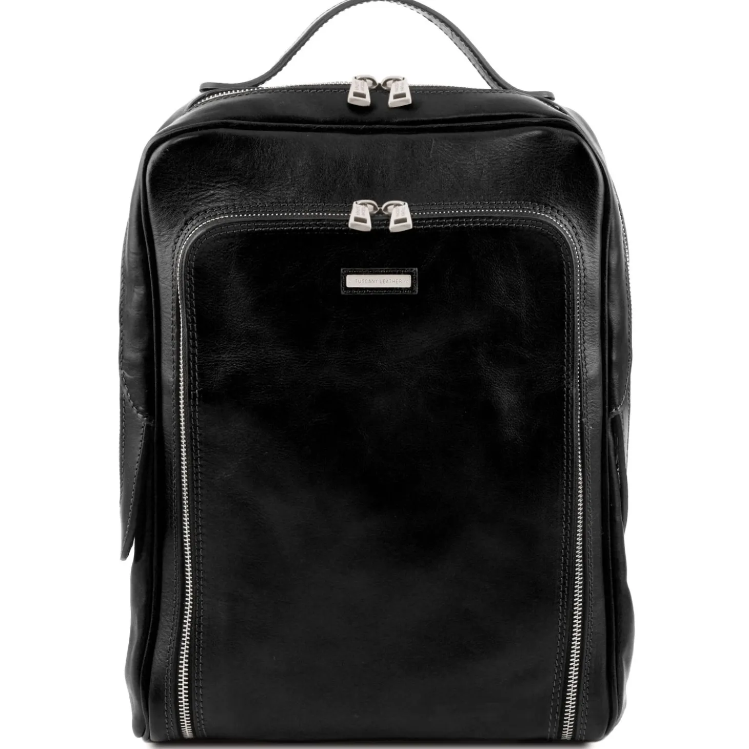 Leather Laptop Backpack