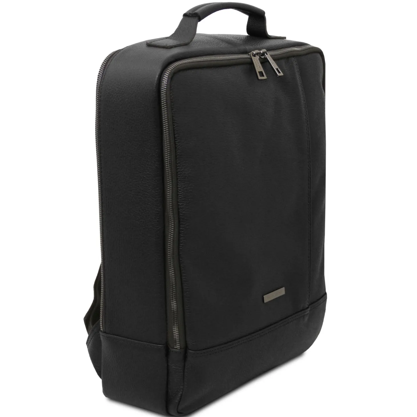 Leather Laptop Backpack