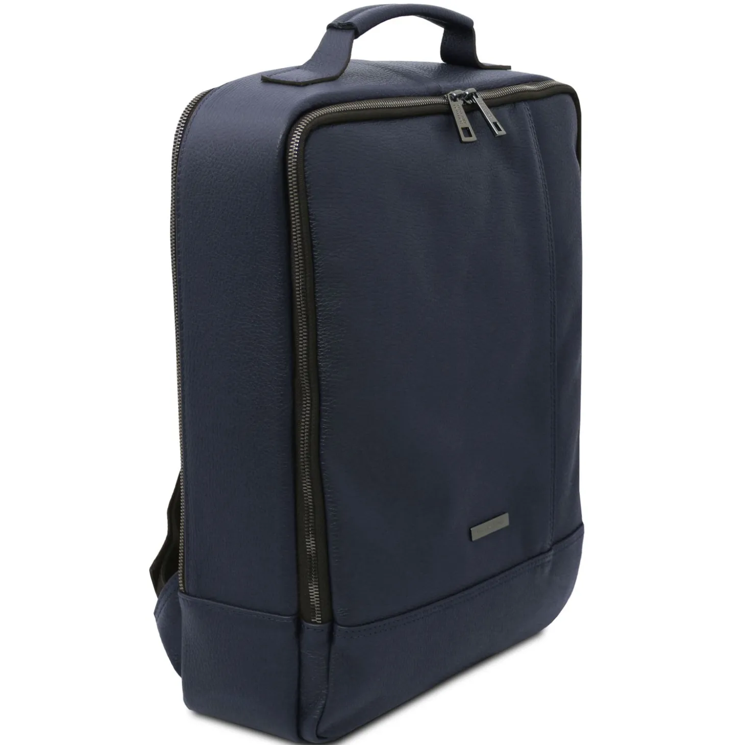 Leather Laptop Backpack