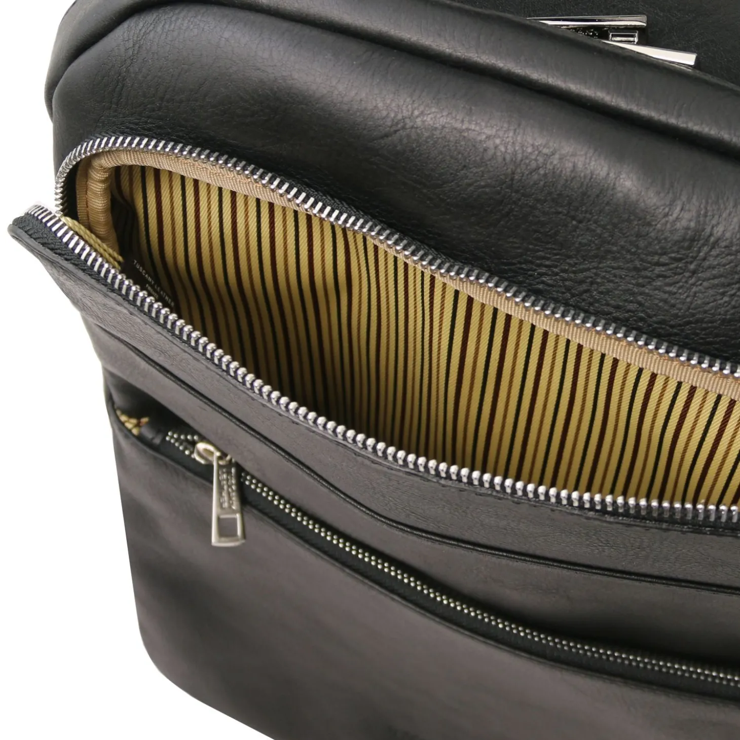 Leather Laptop Backpack