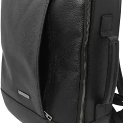 Leather Laptop Backpack