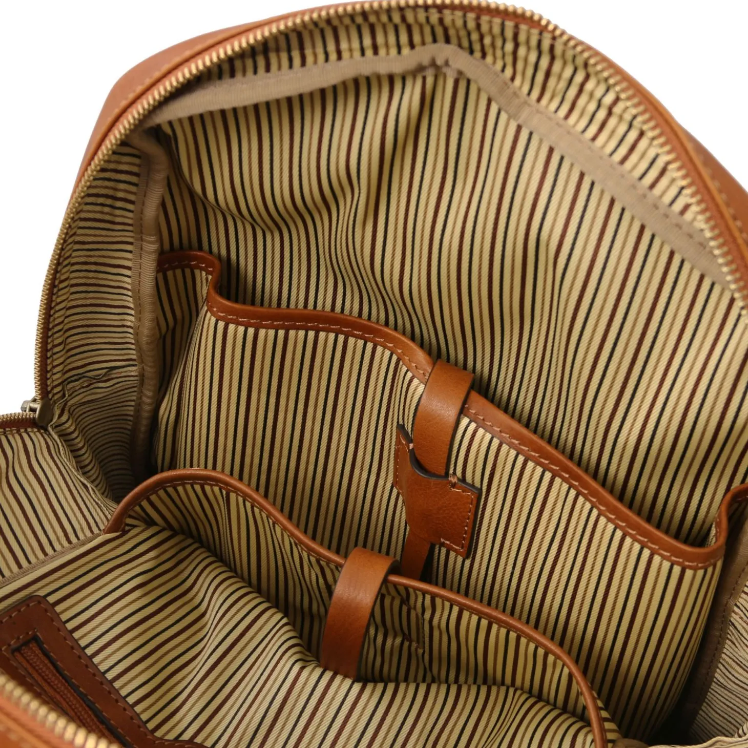 Leather Laptop Backpack