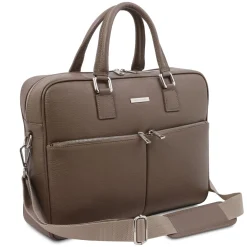 Leather Laptop Briefcase