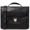 Leather Multi Compartment TL SMART Laptop Briefcase