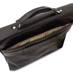Leather Multi Compartment TL SMART Laptop Briefcase