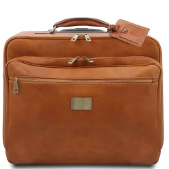 Leather Pilot Case With two Wheels