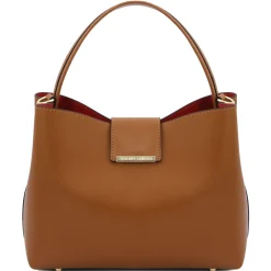 Leather Secchiello bag