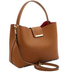 Leather Secchiello bag