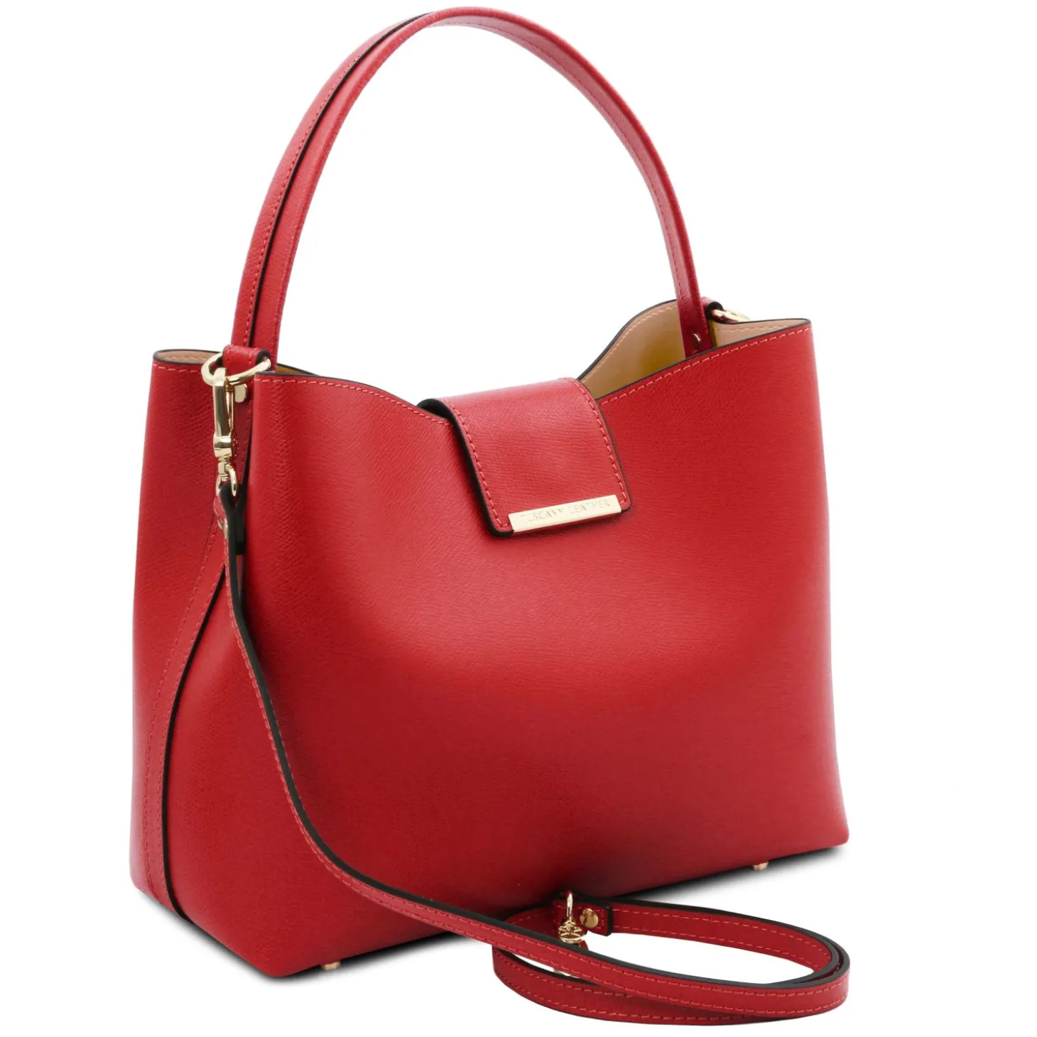 Leather Secchiello bag