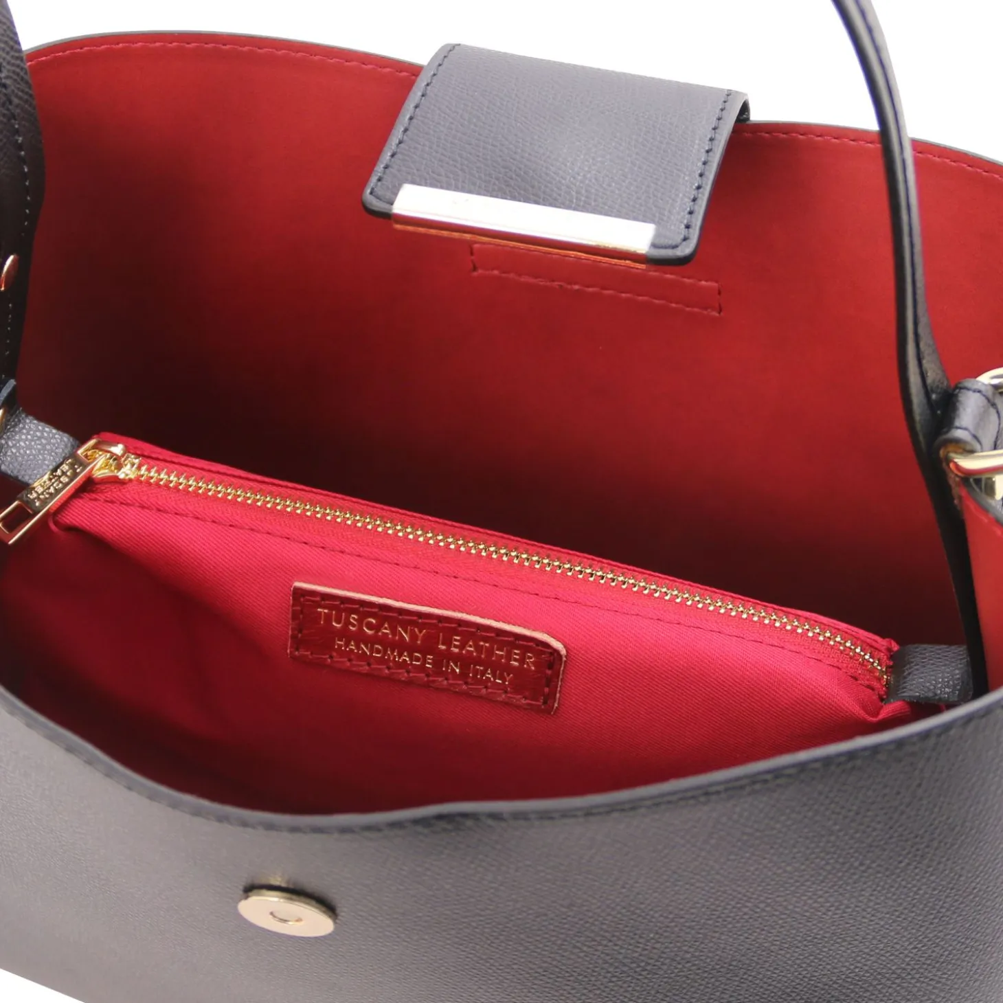Leather Secchiello bag