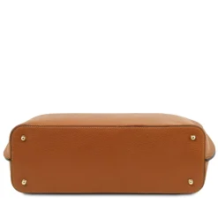 Leather Shopping bag and 3 Fold Leather Wallet With Coin Pocket