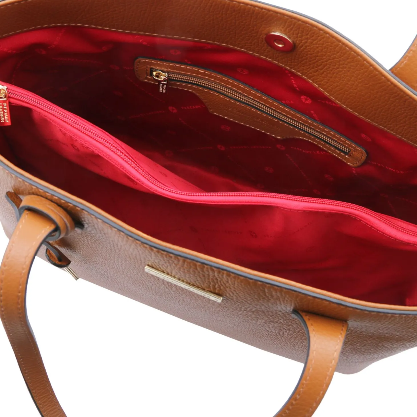 Leather Shopping bag and 3 Fold Leather Wallet With Coin Pocket