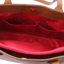 Leather Shopping bag and 3 Fold Leather Wallet With Coin Pocket