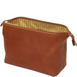 Leather Toiletry bag - Large Size