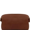 Leather Toiletry bag - Small Size