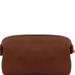 Leather Toiletry bag - Small Size