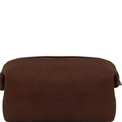 Leather Toiletry bag - Small Size