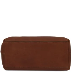 Leather Toiletry bag - Small Size