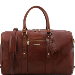 Leather Travel bag With Front Pocket