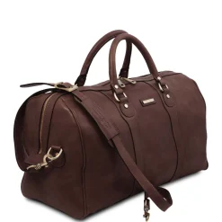 Leather Travel Duffle bag - Weekender bag