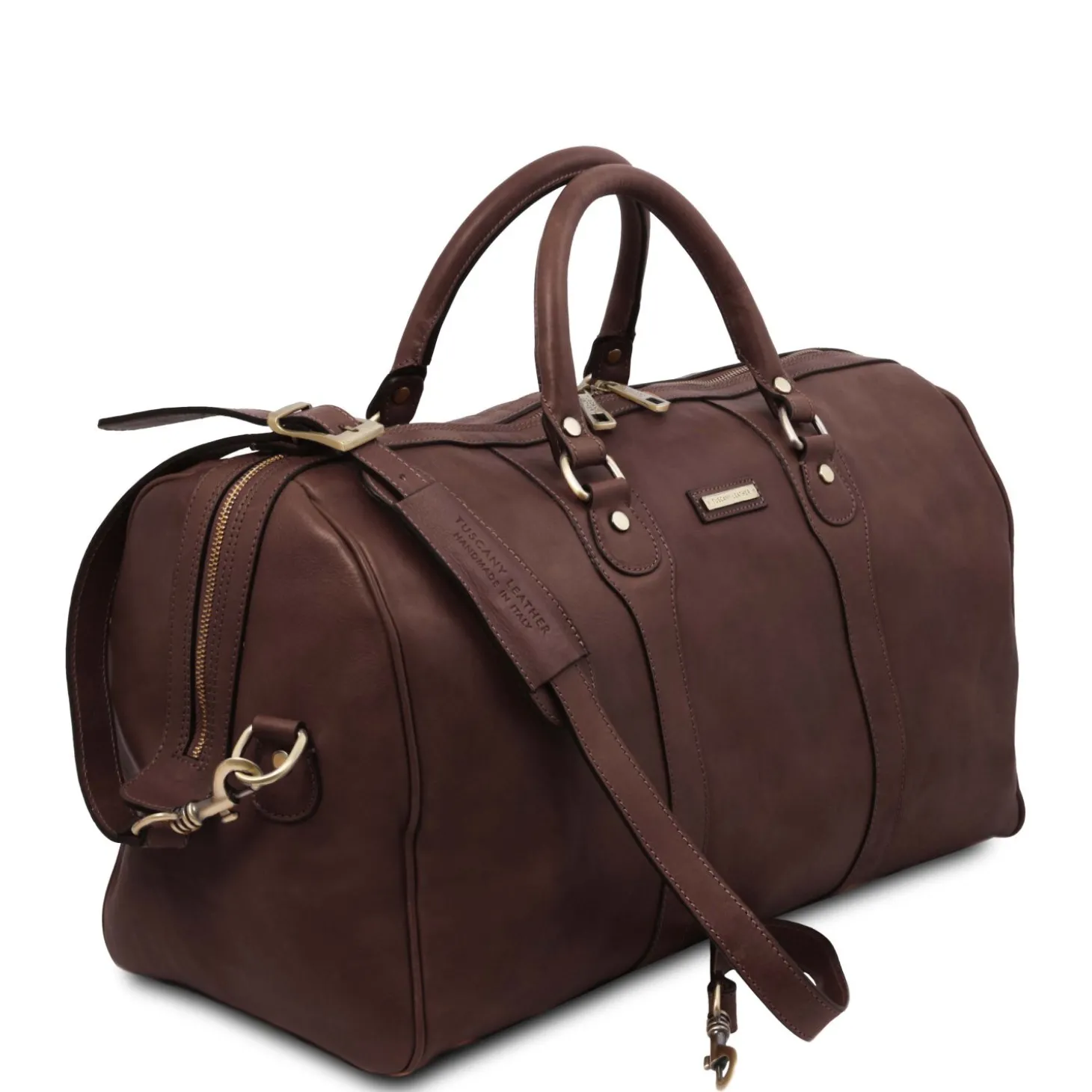 Leather Travel Duffle bag - Weekender bag