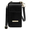 Leather Wallet/phone Holder With Strap