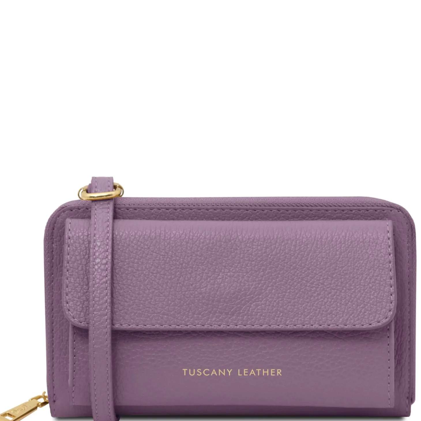 Leather Wallet/phone Holder With Strap