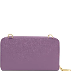 Leather Wallet/phone Holder With Strap