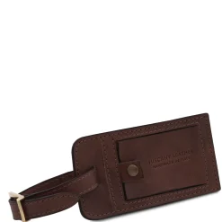 Matte Leather Luggage tag