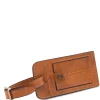 Matte Leather Luggage tag
