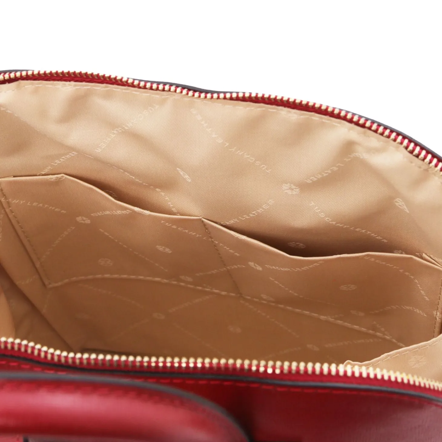 Saffiano Leather Backpack for Women