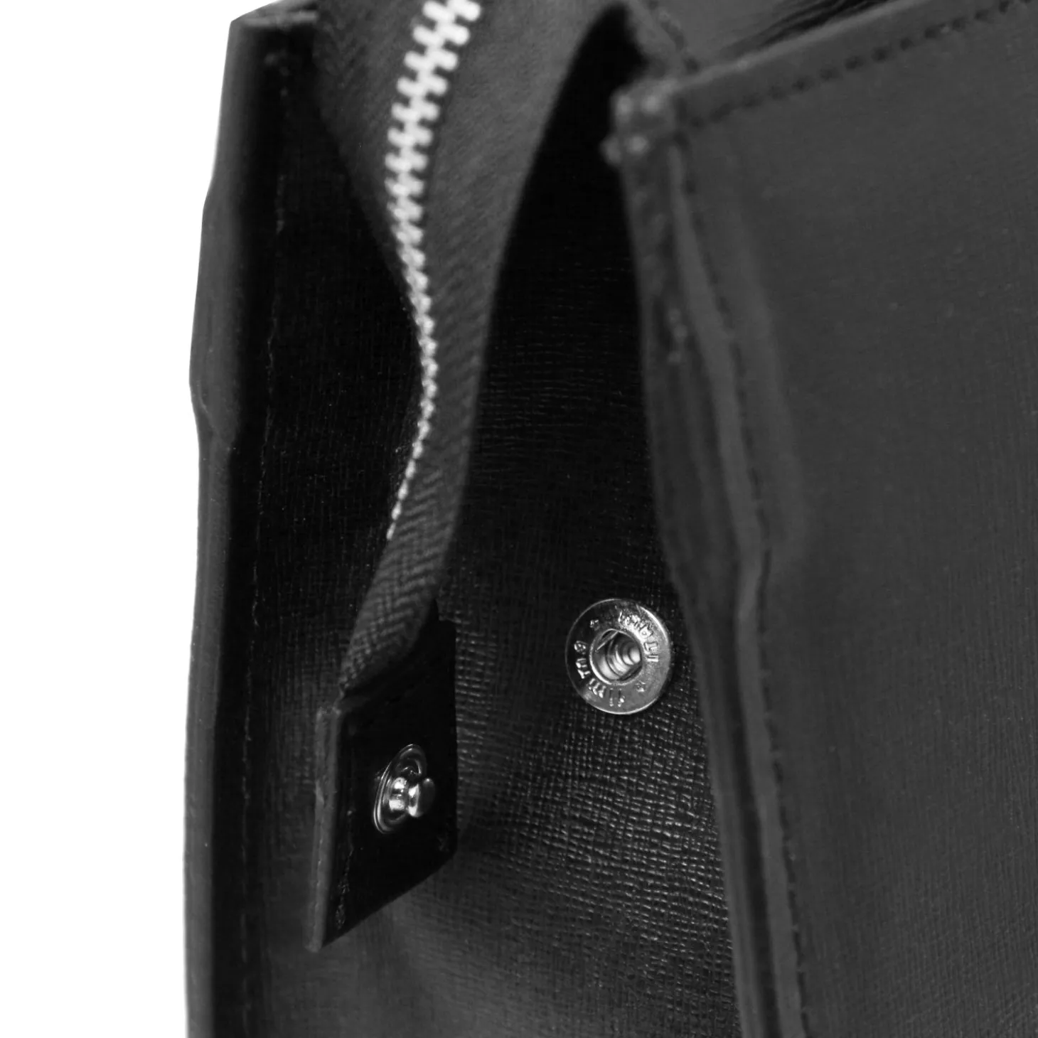 Saffiano Leather Briefcase 3 Compartments for Women