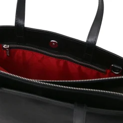 Saffiano Leather Briefcase 3 Compartments for Women