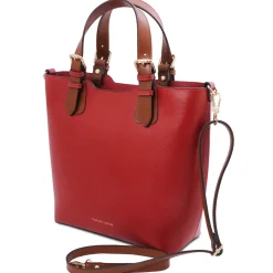 Saffiano Leather Tote