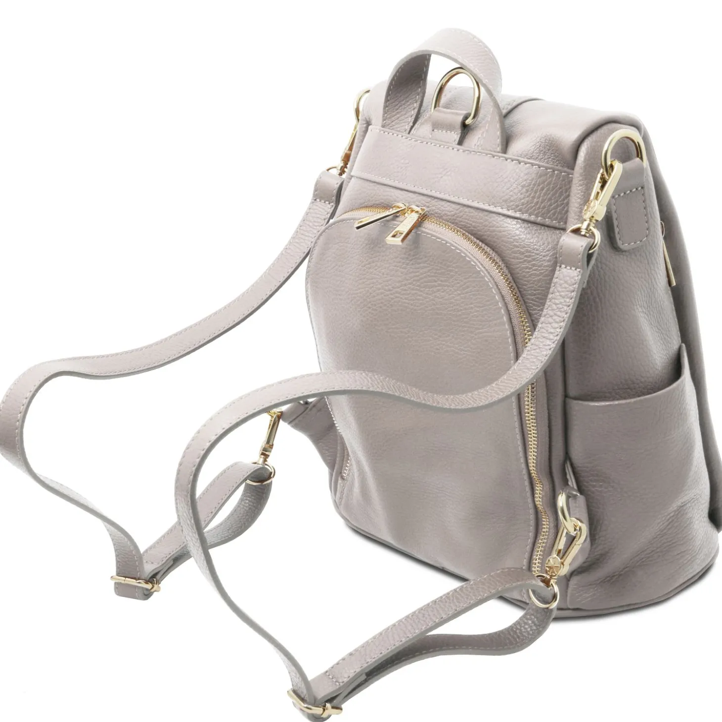Soft Leather Backpack