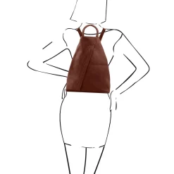 Soft Leather Backpack