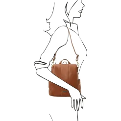 Soft Leather Backpack